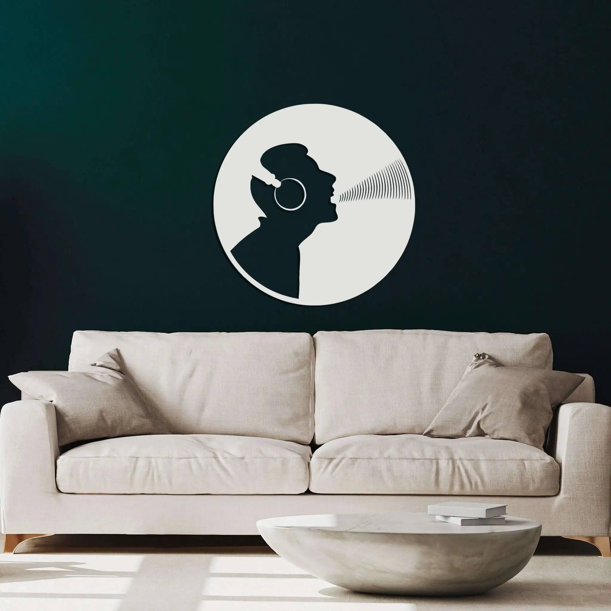 Record Metal Wall Art