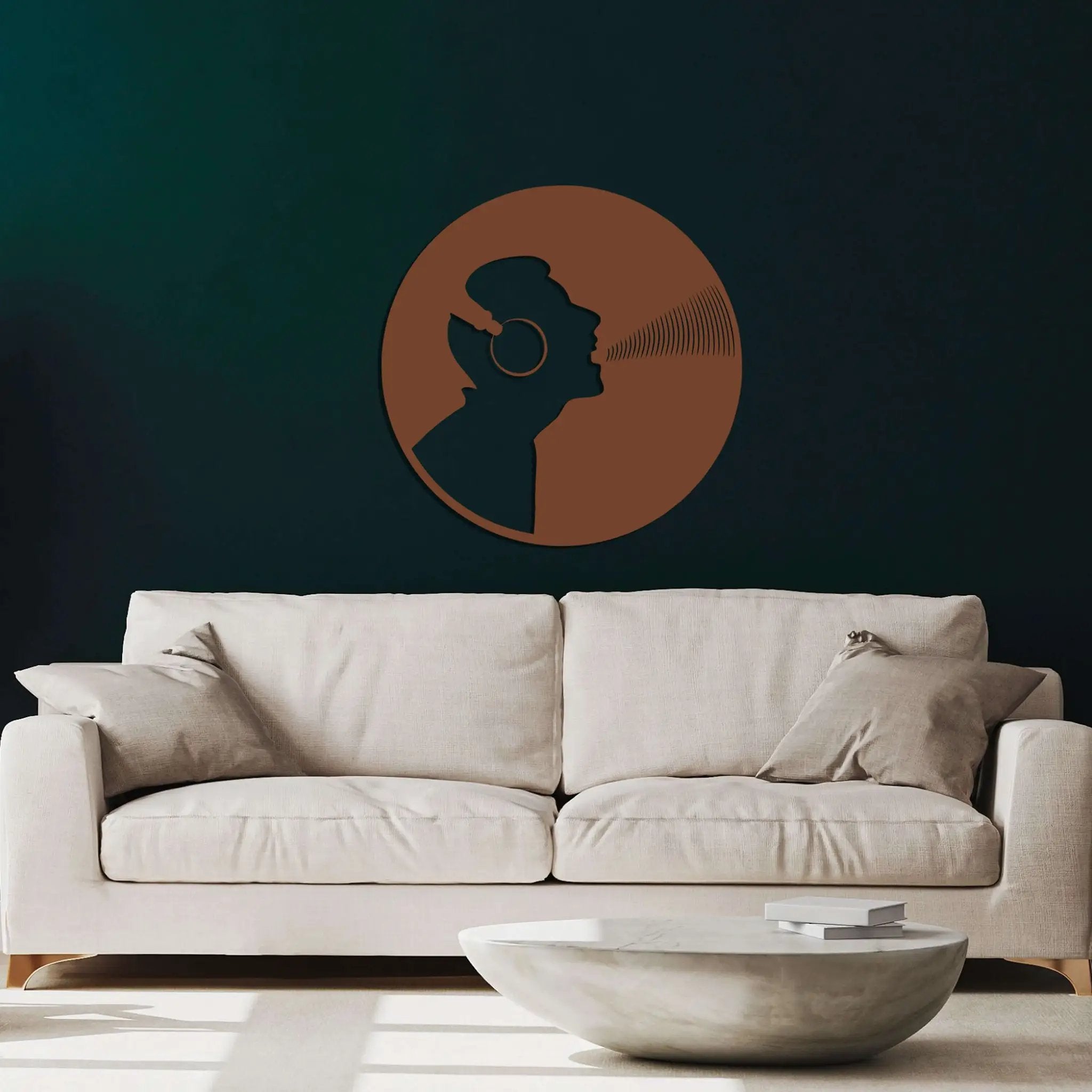 Record Metal Wall Art