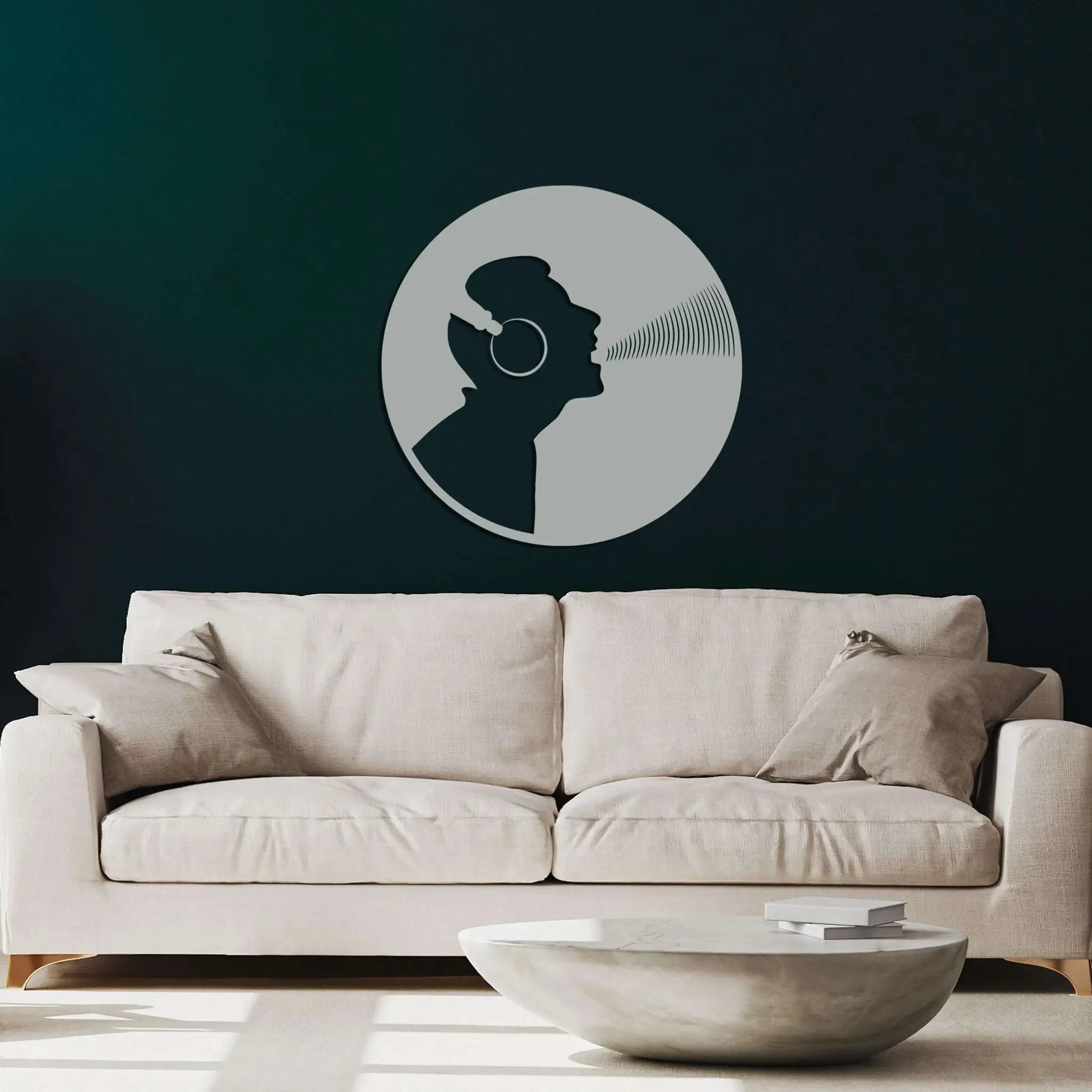 Record Metal Wall Art