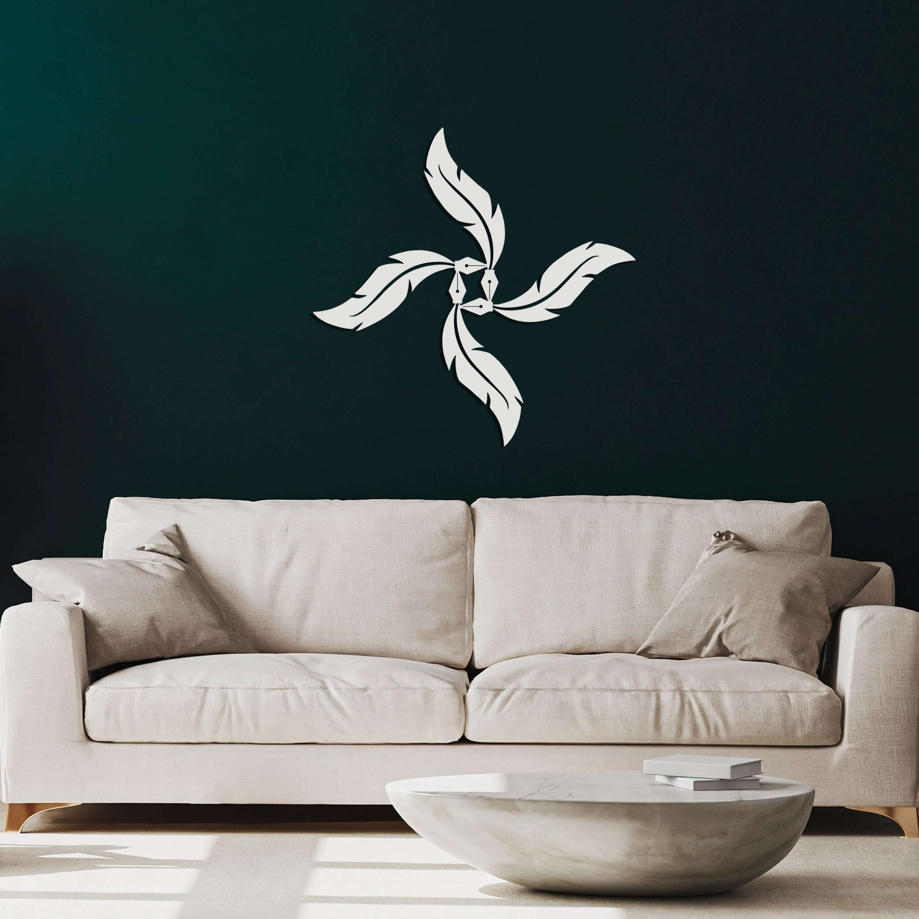 Quill  Metal Wall Art