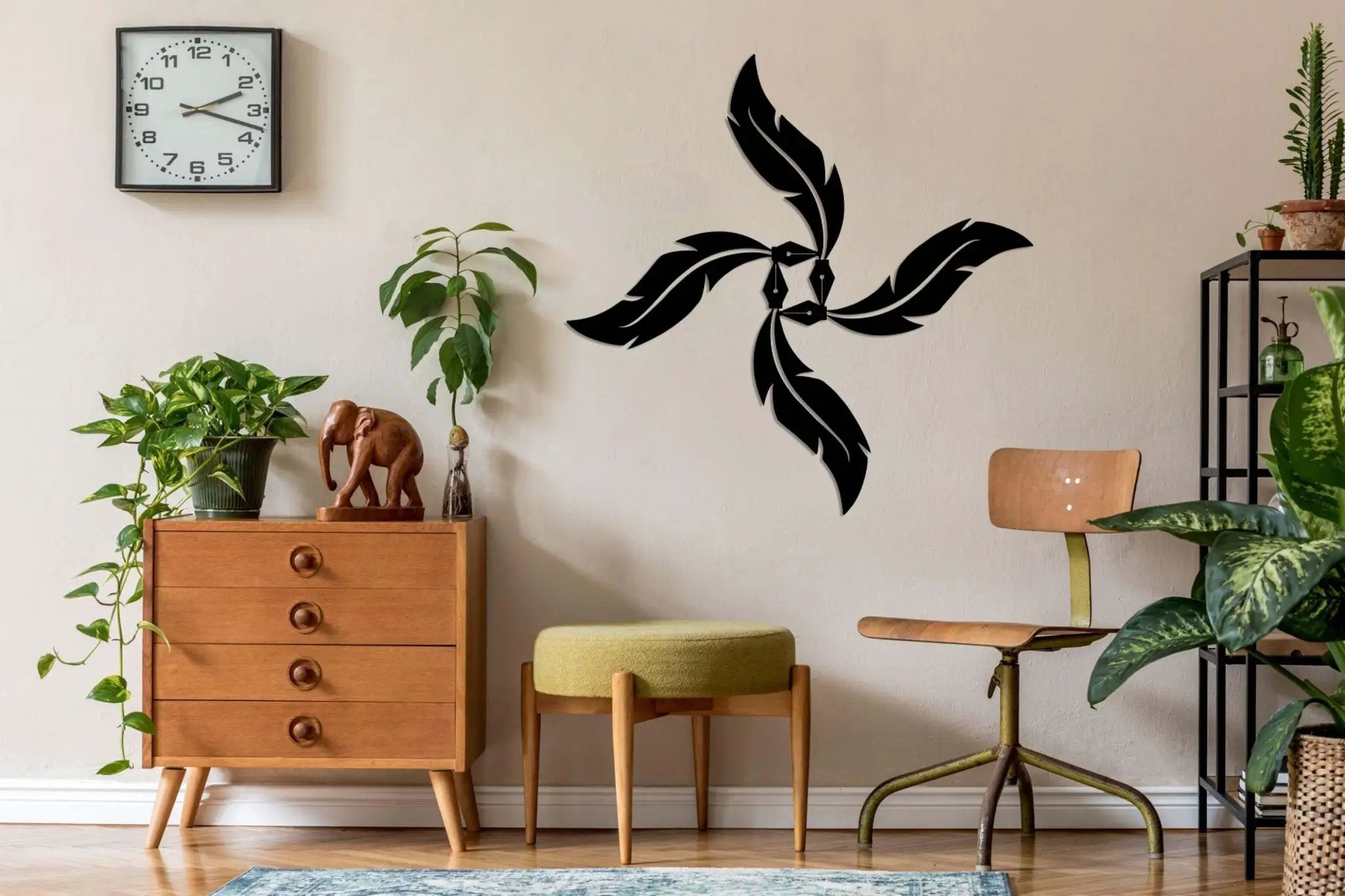 Quill  Metal Wall Art
