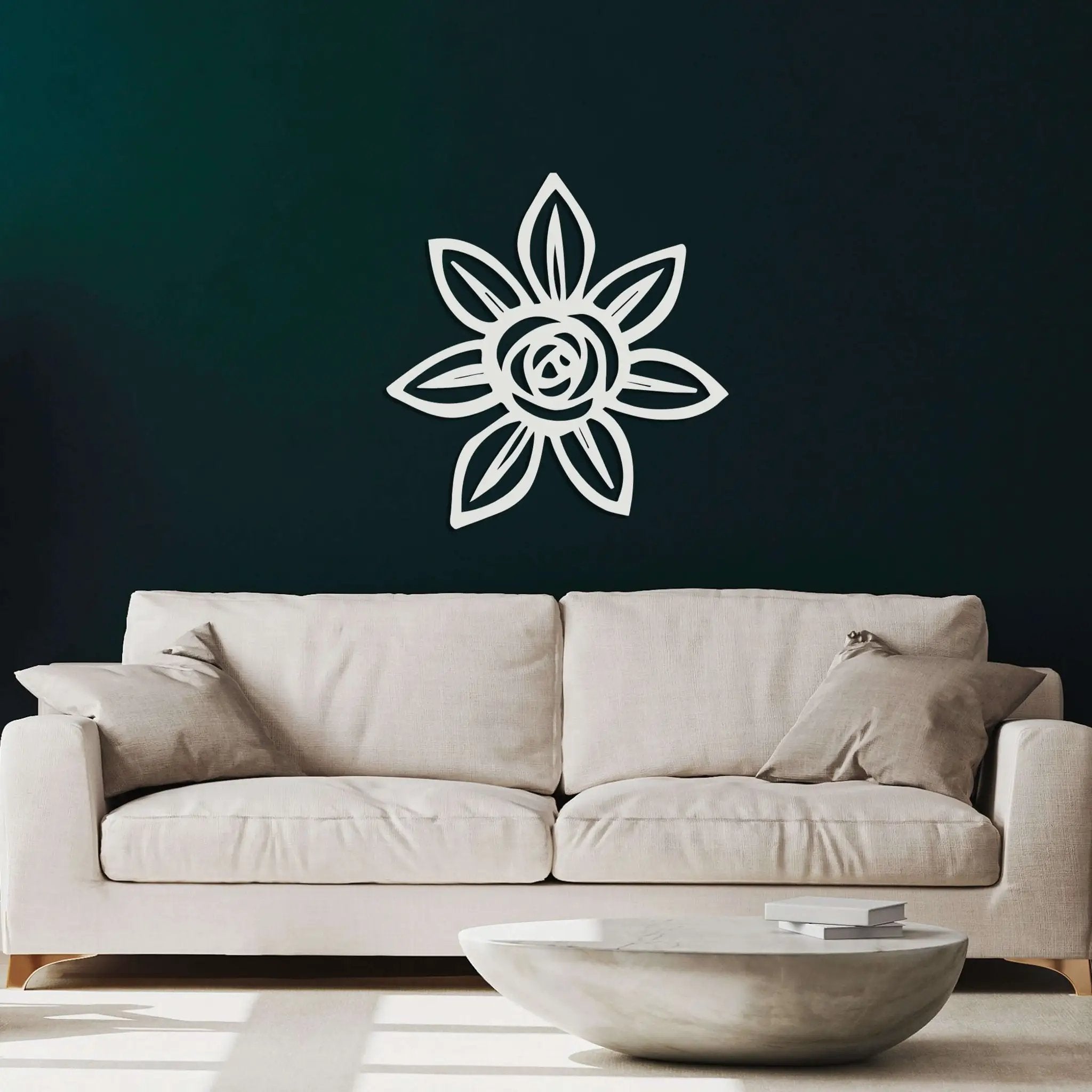 Flower Metal Wall Art