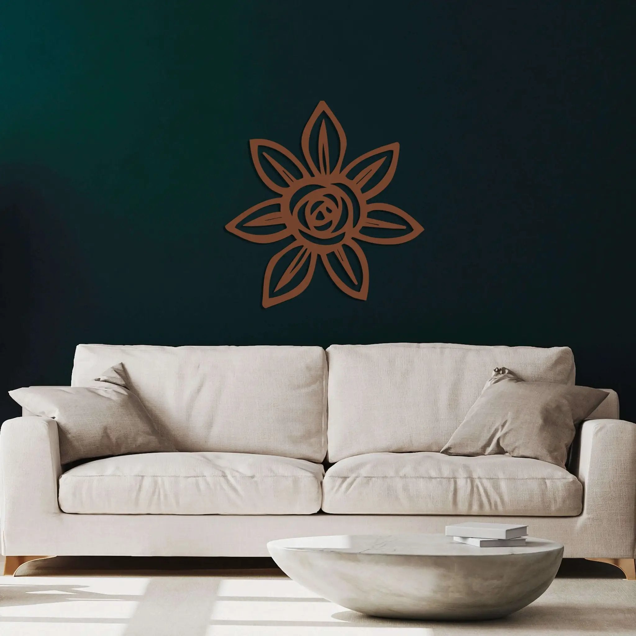 Flower Metal Wall Art
