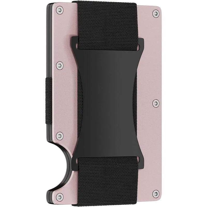 Carbon Fiber Wallet - RFID Blocking Metal Card Holder
