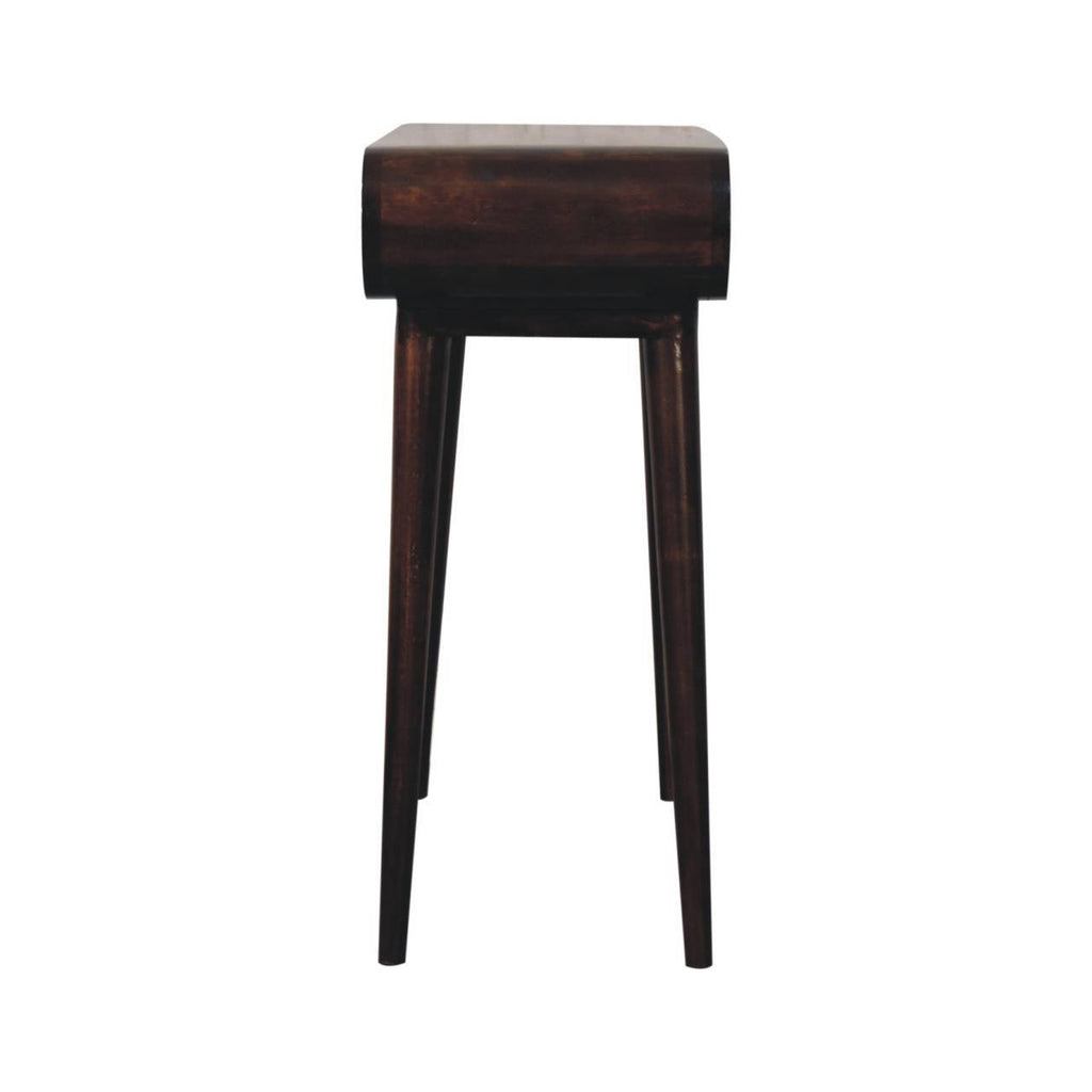 Solid Wood California Walnut Amaya Console Table