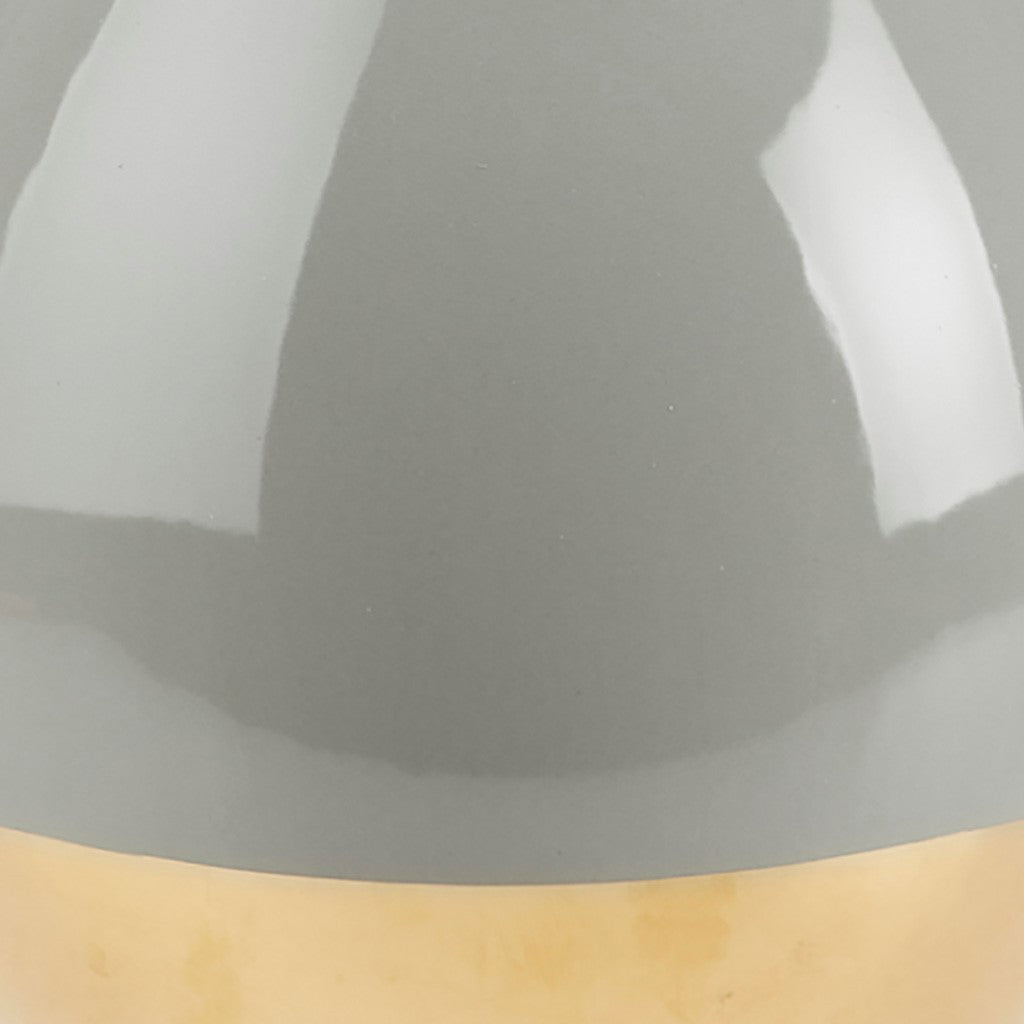2-Tone Ceramic Table Lamp Set of 2 Sage Green/Gold See below