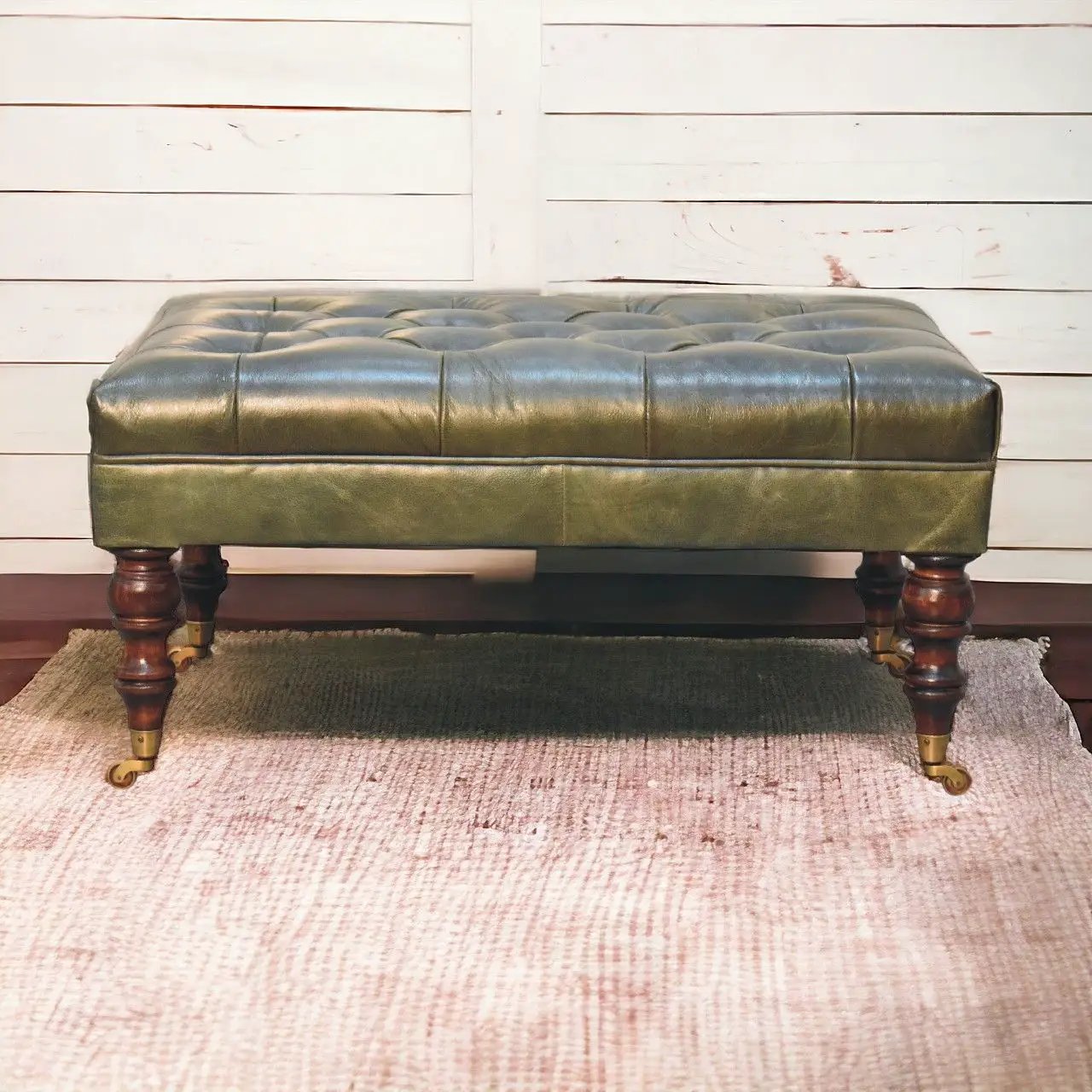 Buffalo - Ottoman With Castor Legs