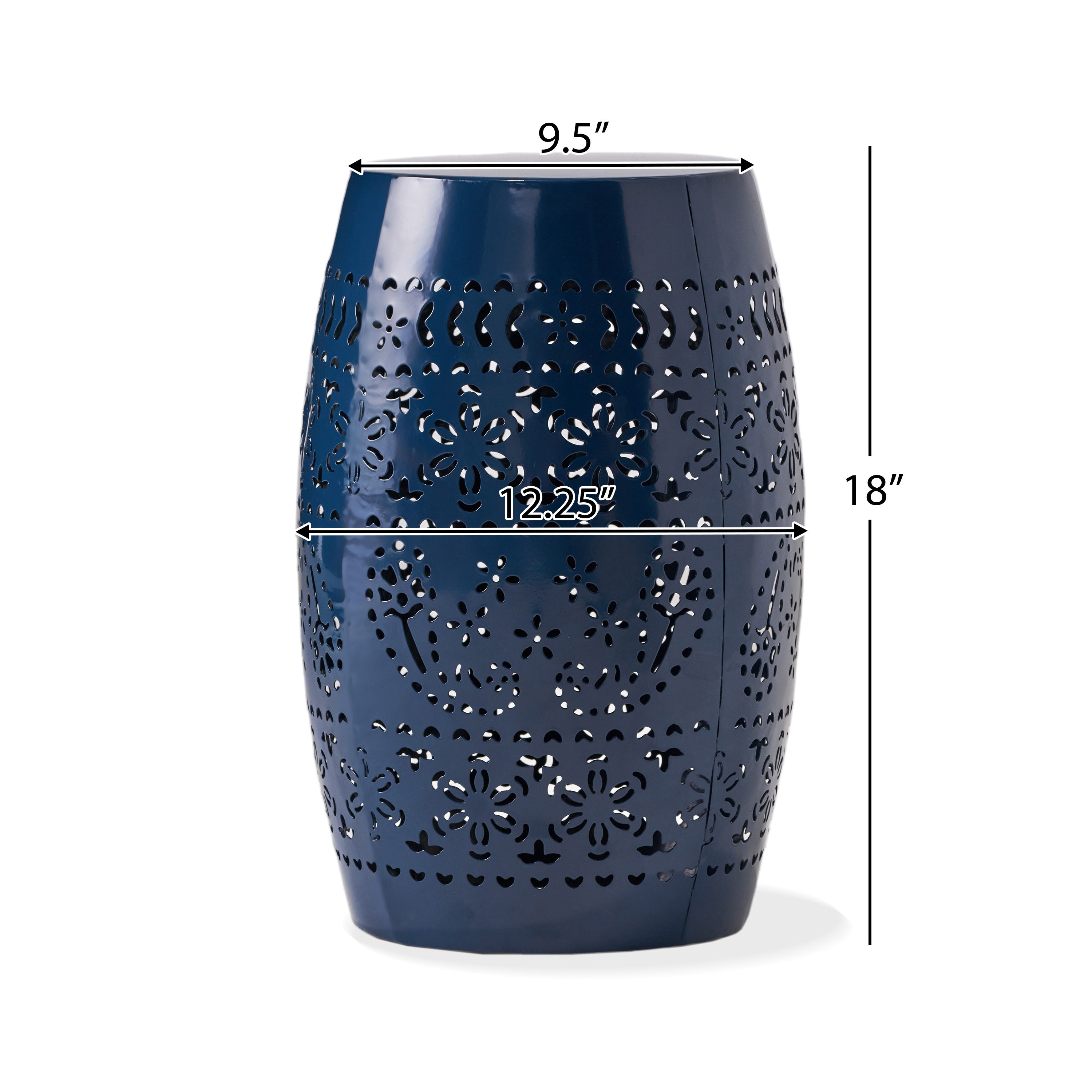RUBY 12' SIDE TABLE - NAVY