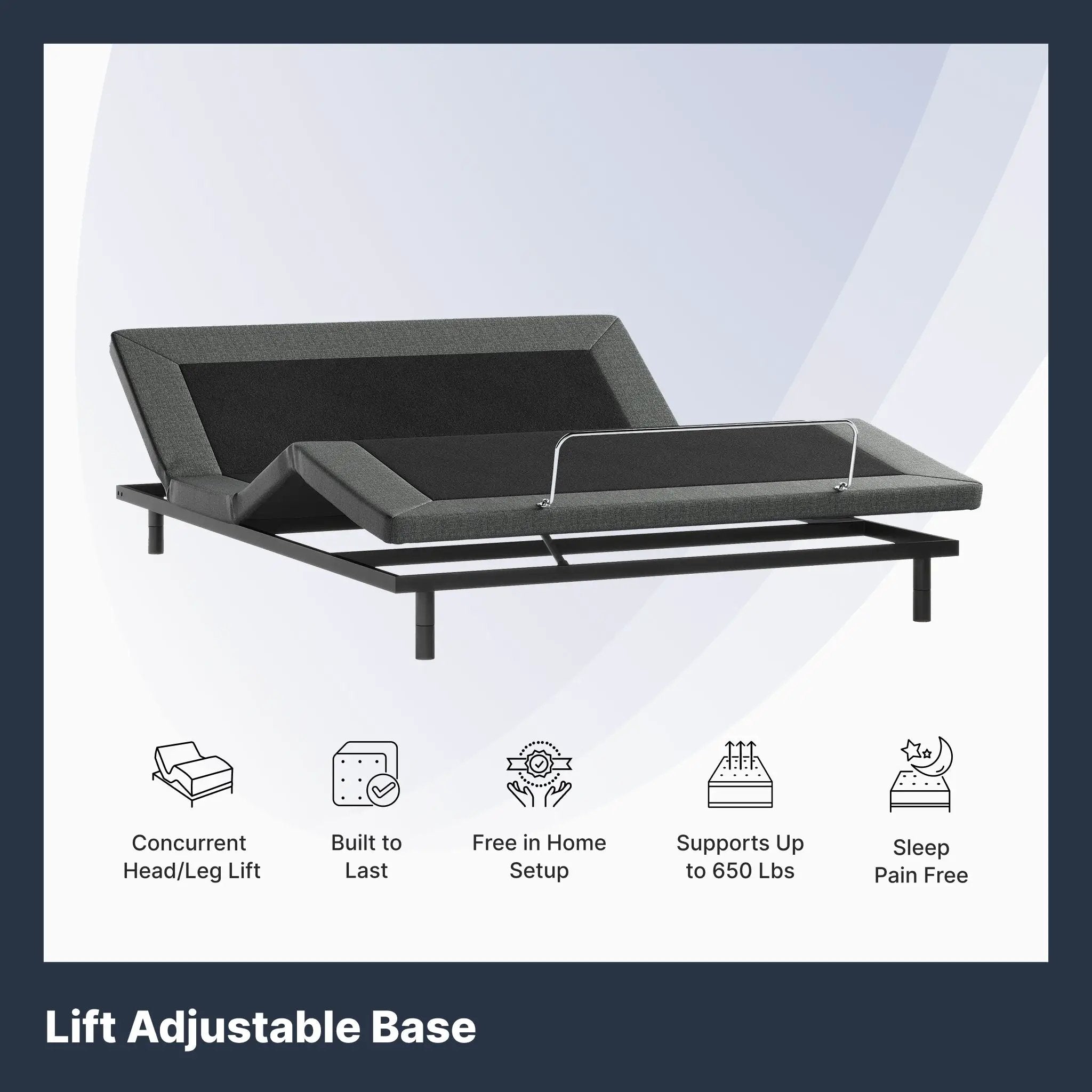 Lift Adjustable Bed Frame