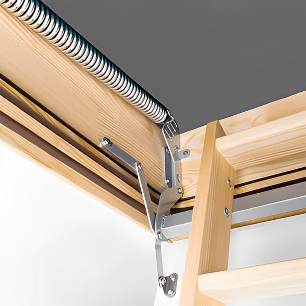 LWF60 Fire Rated Insulated Wood Attic Ladder - All Sizes