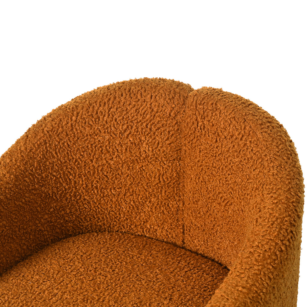 Mirod Stylish Curved Design, Comforting Embrace, Versatile Aesthetic, Dual Purpose Decorative Accent Chair, for Living room,Bedroom and study