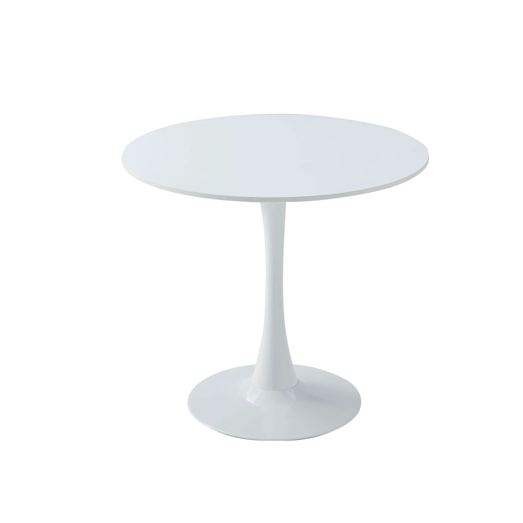 Round Dining Table With Tulip Style Base