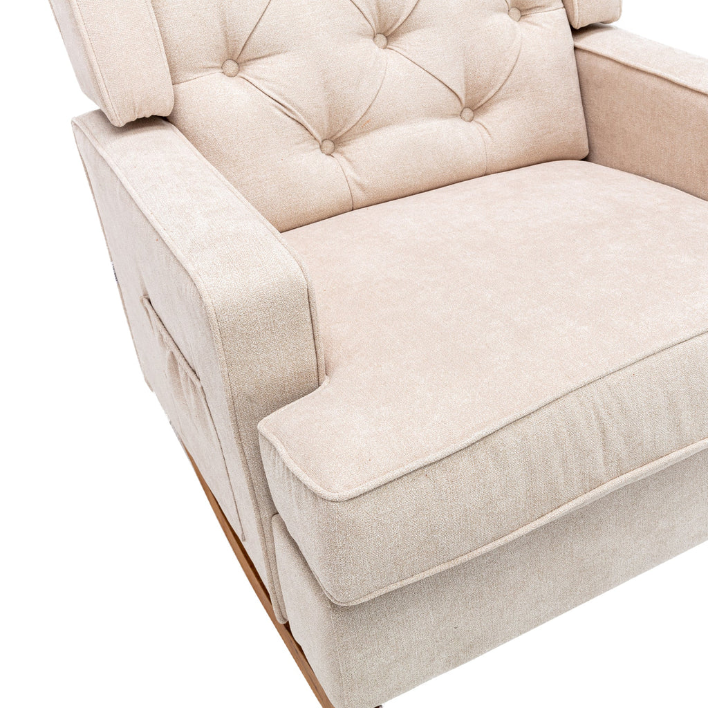 COOLMORE  living  room Comfortable  rocking chair  accent chair