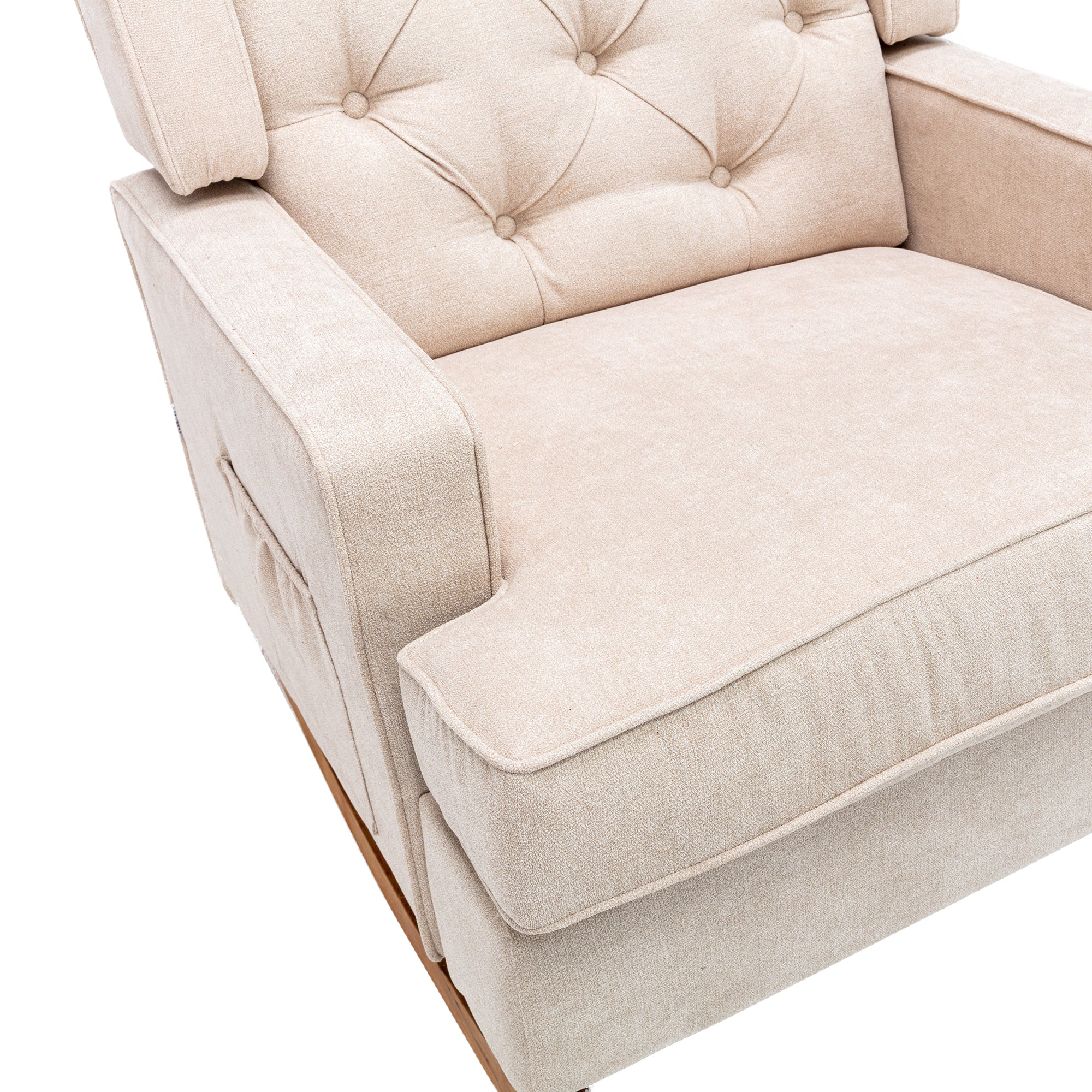 COOLMORE  living  room Comfortable  rocking chair  accent chair