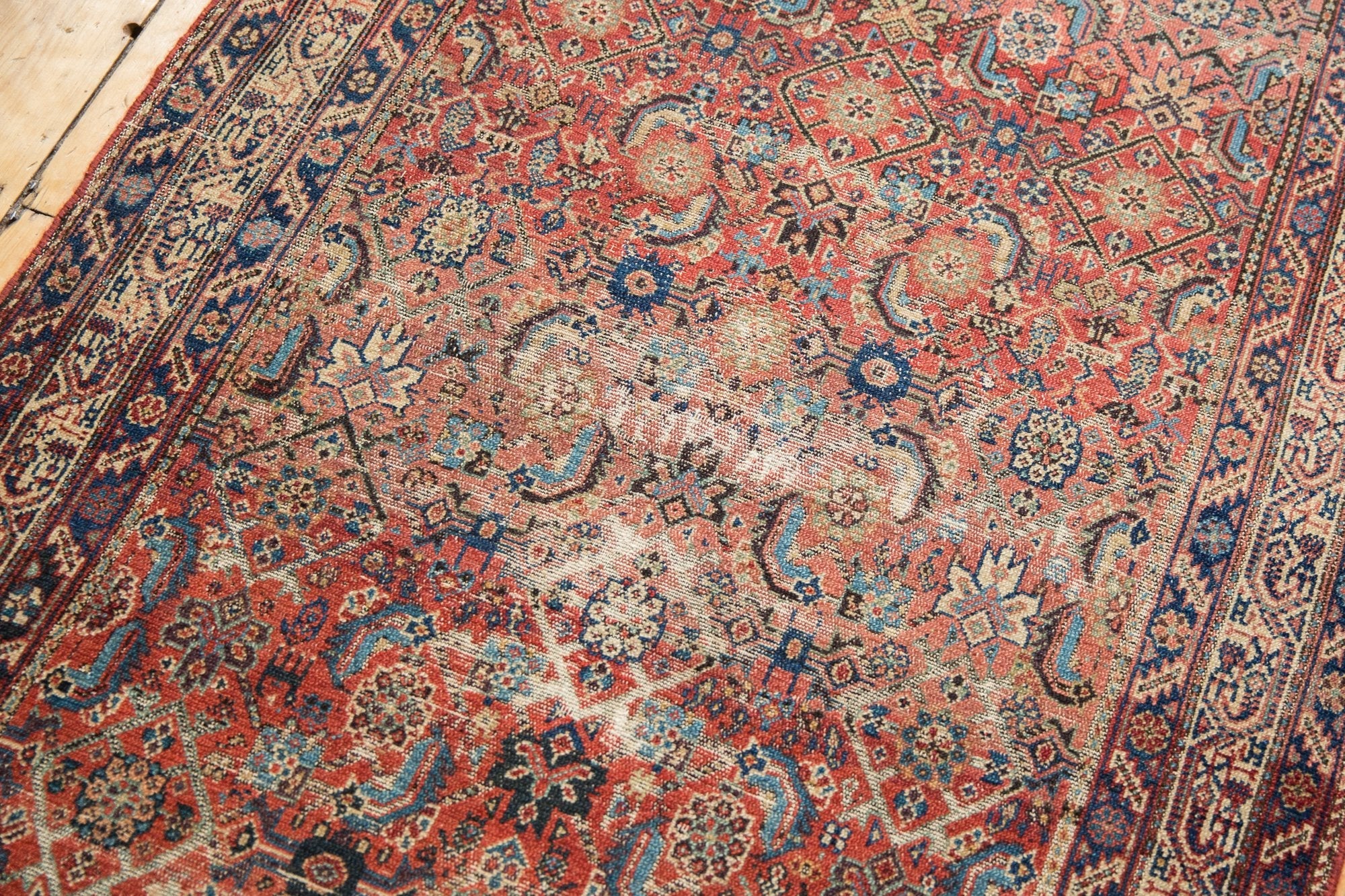 3.5x15 Antique Malayer Rug Runner