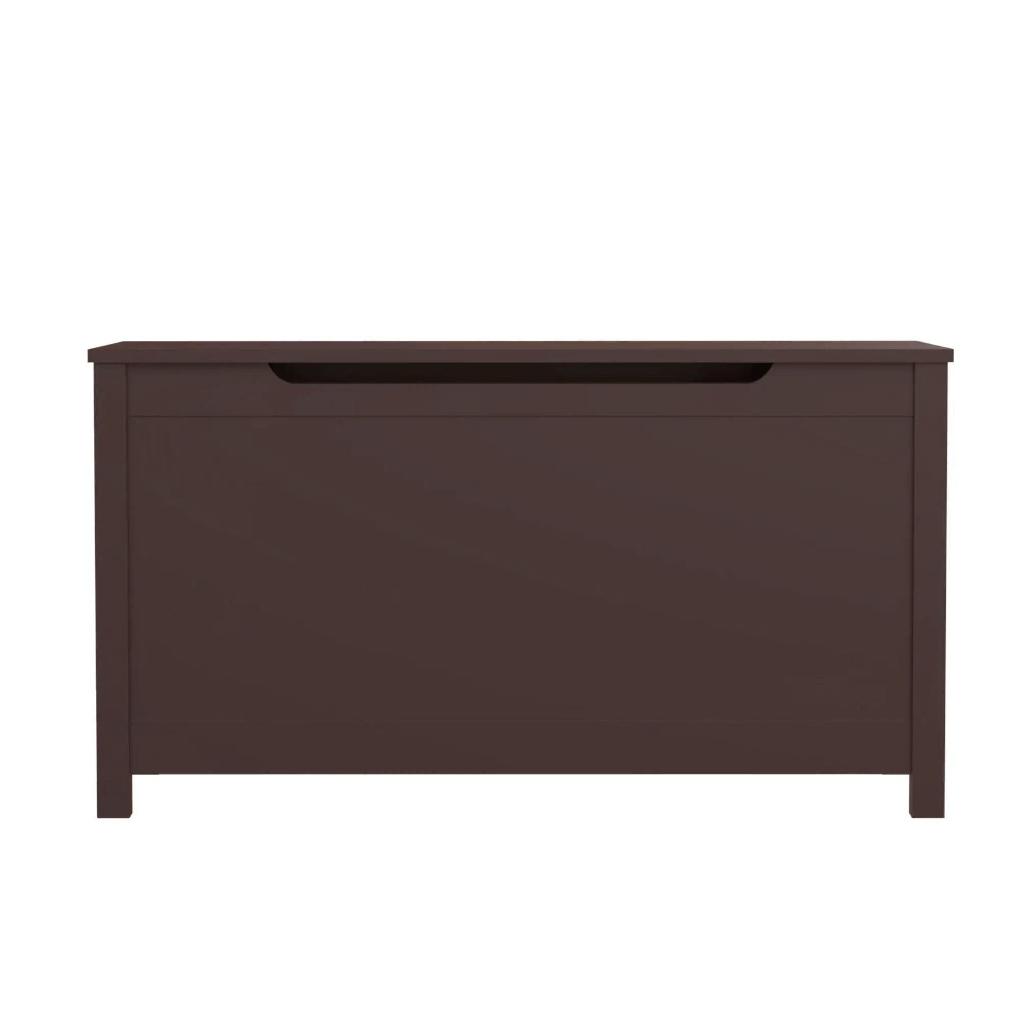 Toy Box Storage With Safety Hinged Lid