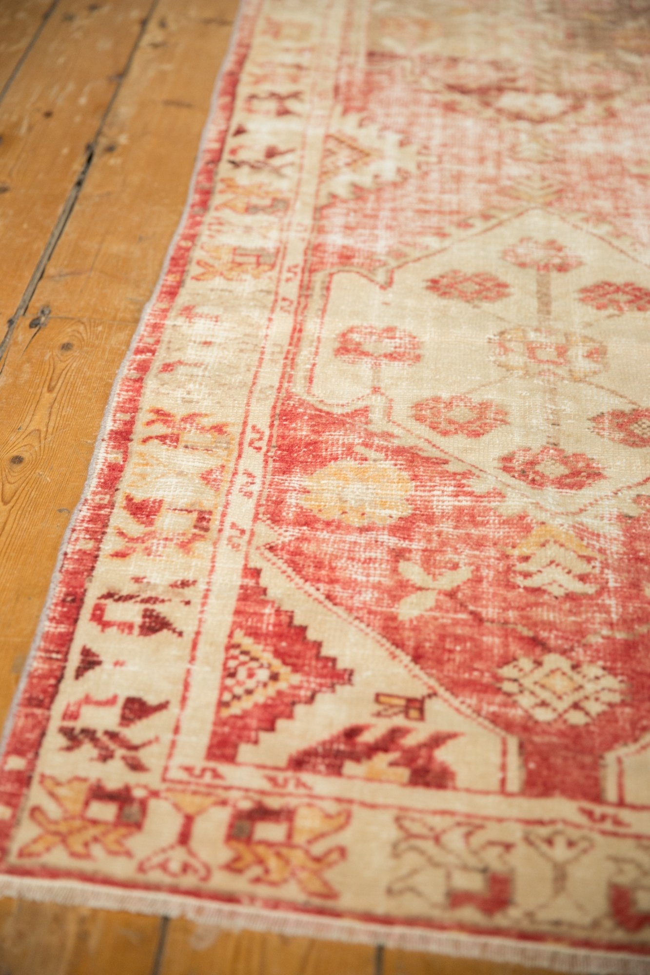 2.5x11 Vintage Distressed Oushak Rug Runner