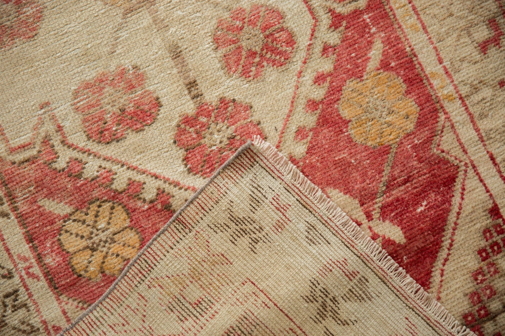2.5x11 Vintage Distressed Oushak Rug Runner