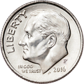 2016-P Roosevelt Dime MS60