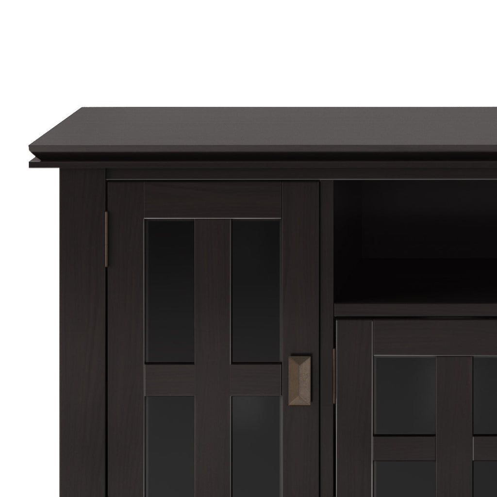 Artisan - 72' TV Media Stand - Hickory Brown