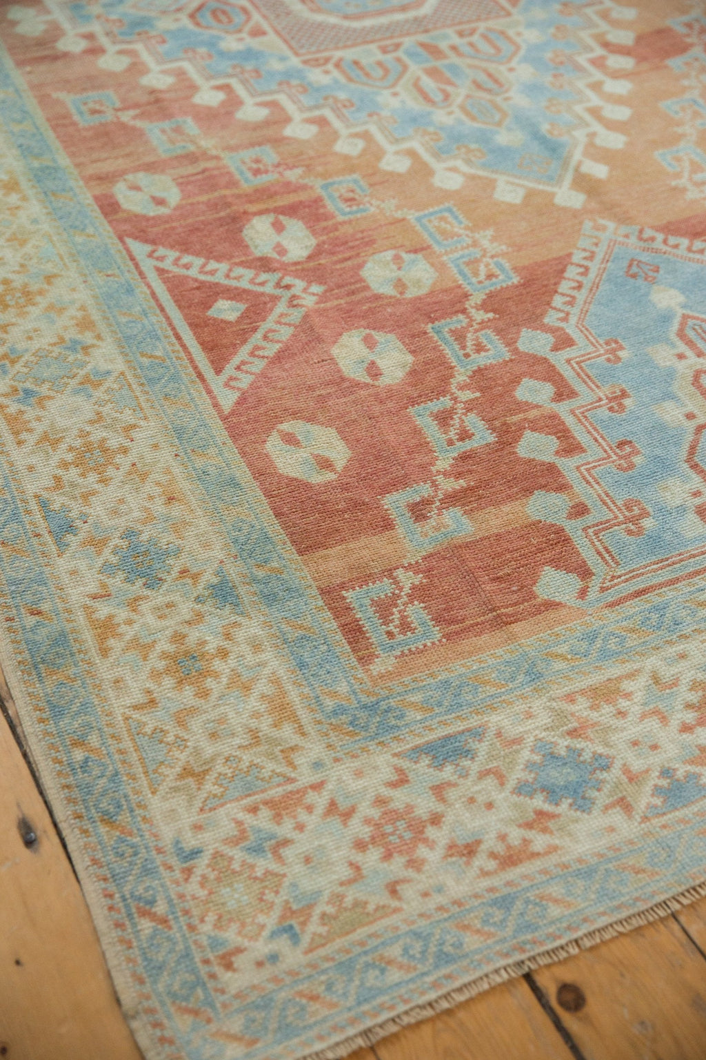 6x10 Vintage Distressed Oushak Carpet