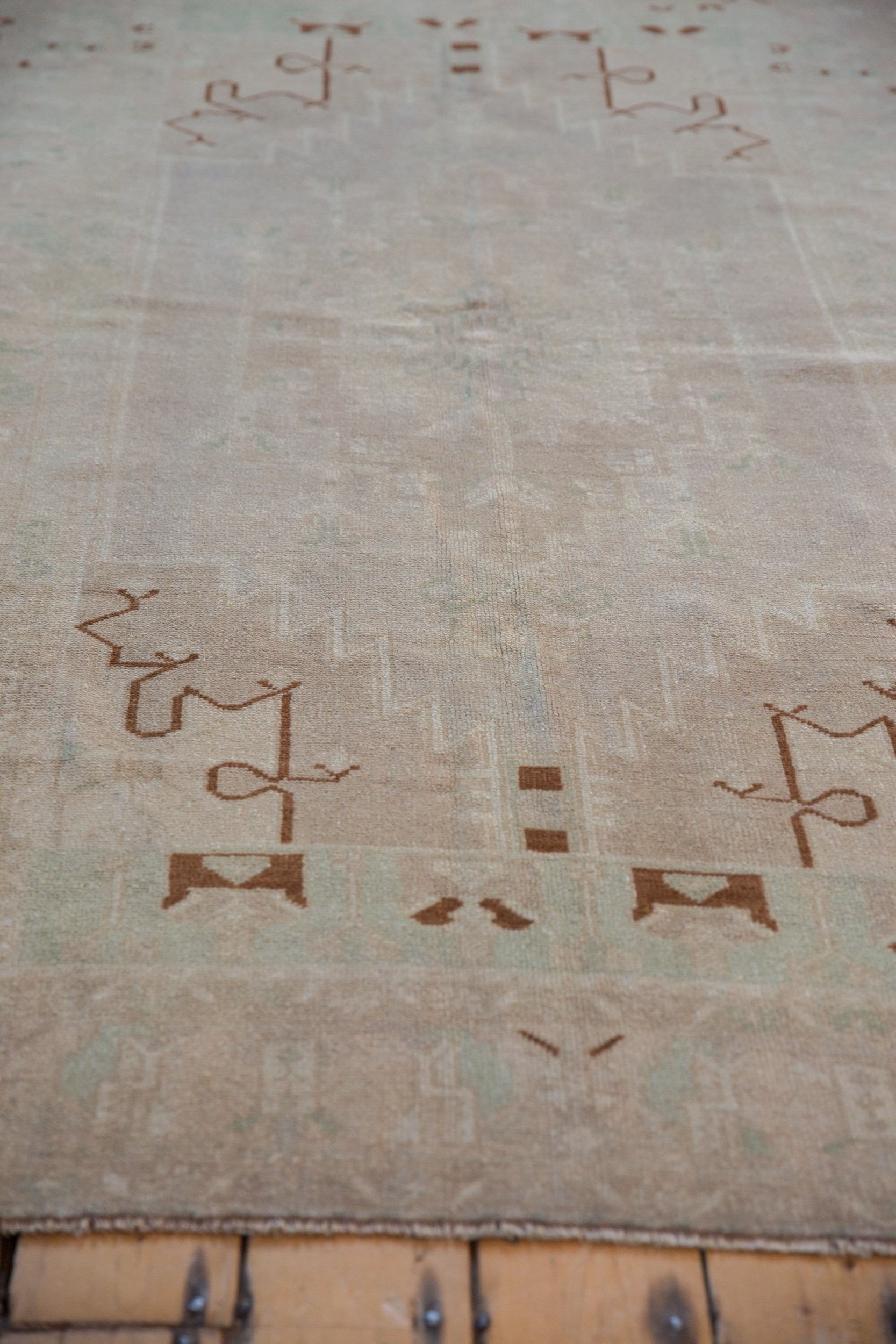 4.5x8 Vintage Distressed Oushak Rug