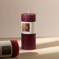 Rustic Pillar Candle 3'x7'