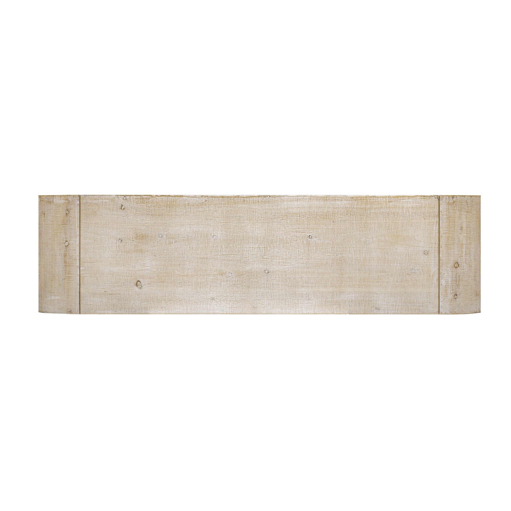 U_Style Versatile console table with Woven Wood Slats and Solid Wood Veneer,Suitable for Entryway, Hallway, Living Room,Foyer,Corridor