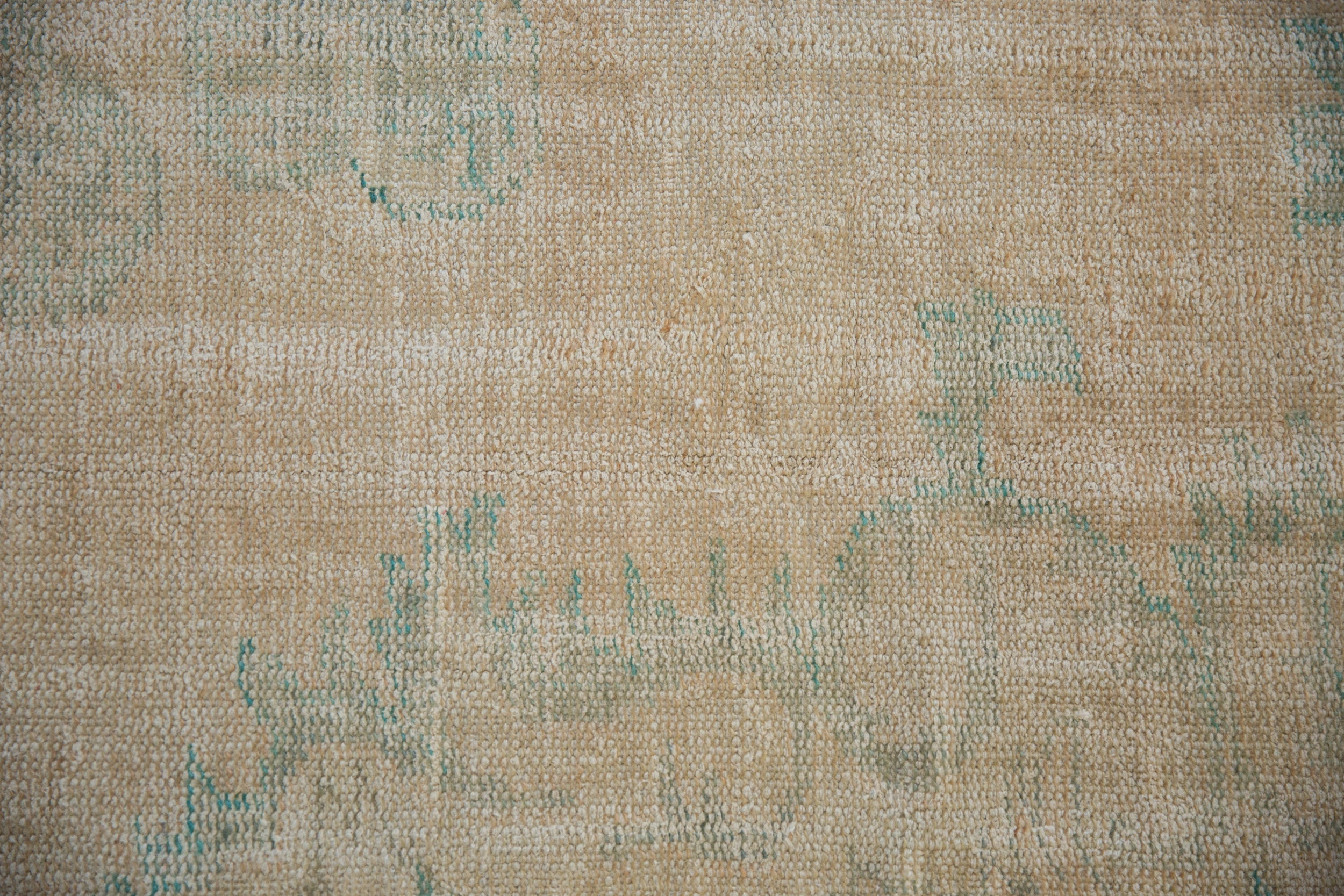 6.5x10 Vintage Distressed Oushak Carpet