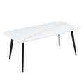 J3710 Porcelain Dining Table White 70'