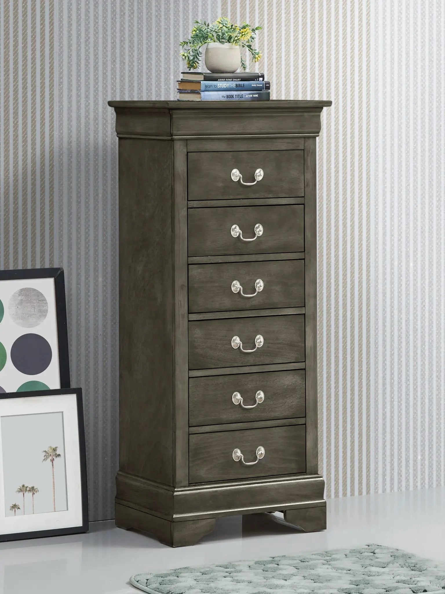 Traditional Style Lingerie Storage Chest Timeless