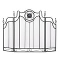TUSCAN-DESIGN FIREPLACE SCREEN
