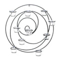 HYPNOTIC CANDLE WALL SCONCE