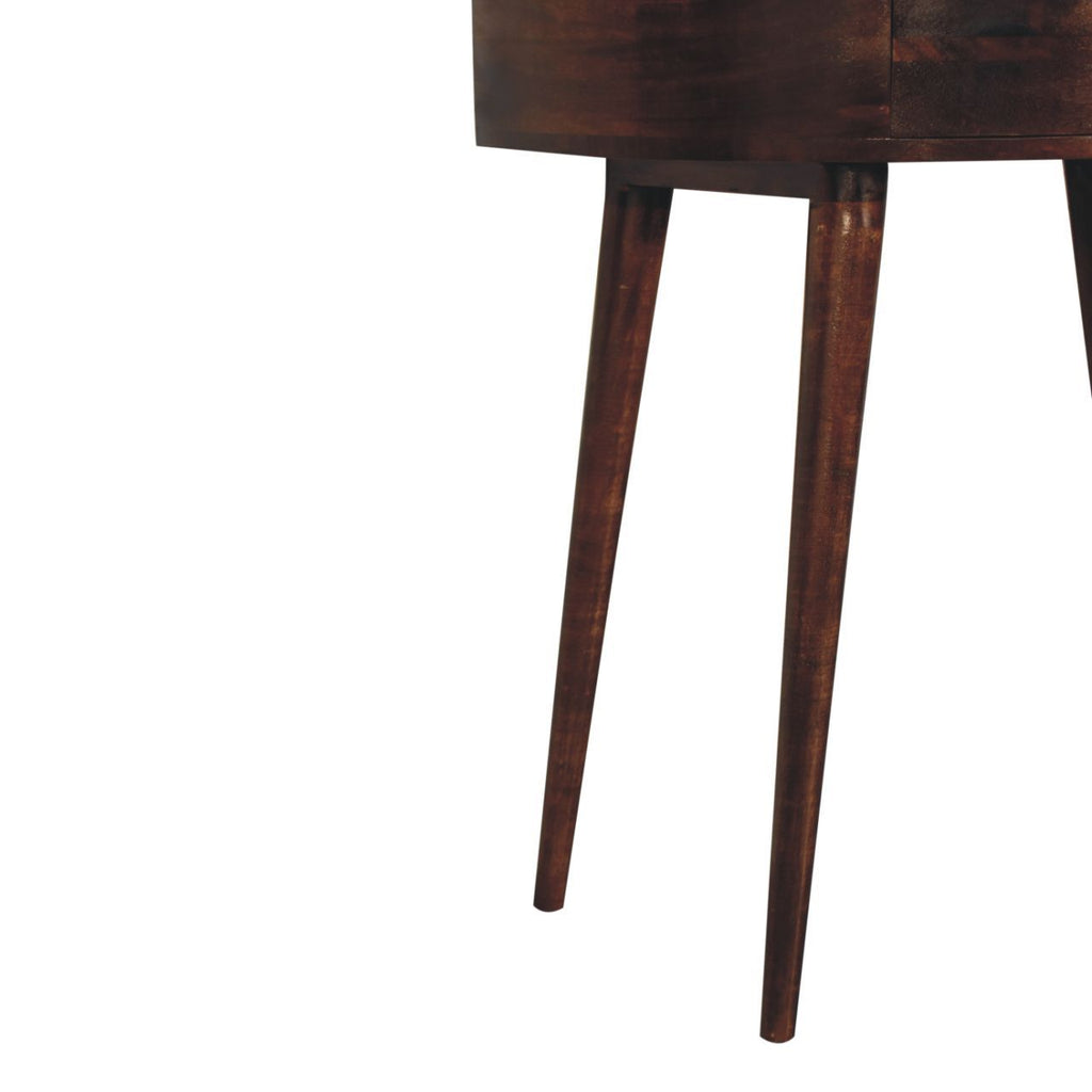 Solid Wood California Walnut Odyssey Console Table