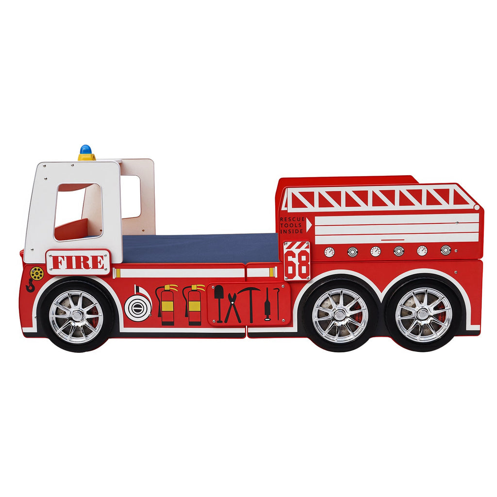Little Heroes Fire Truck Bed