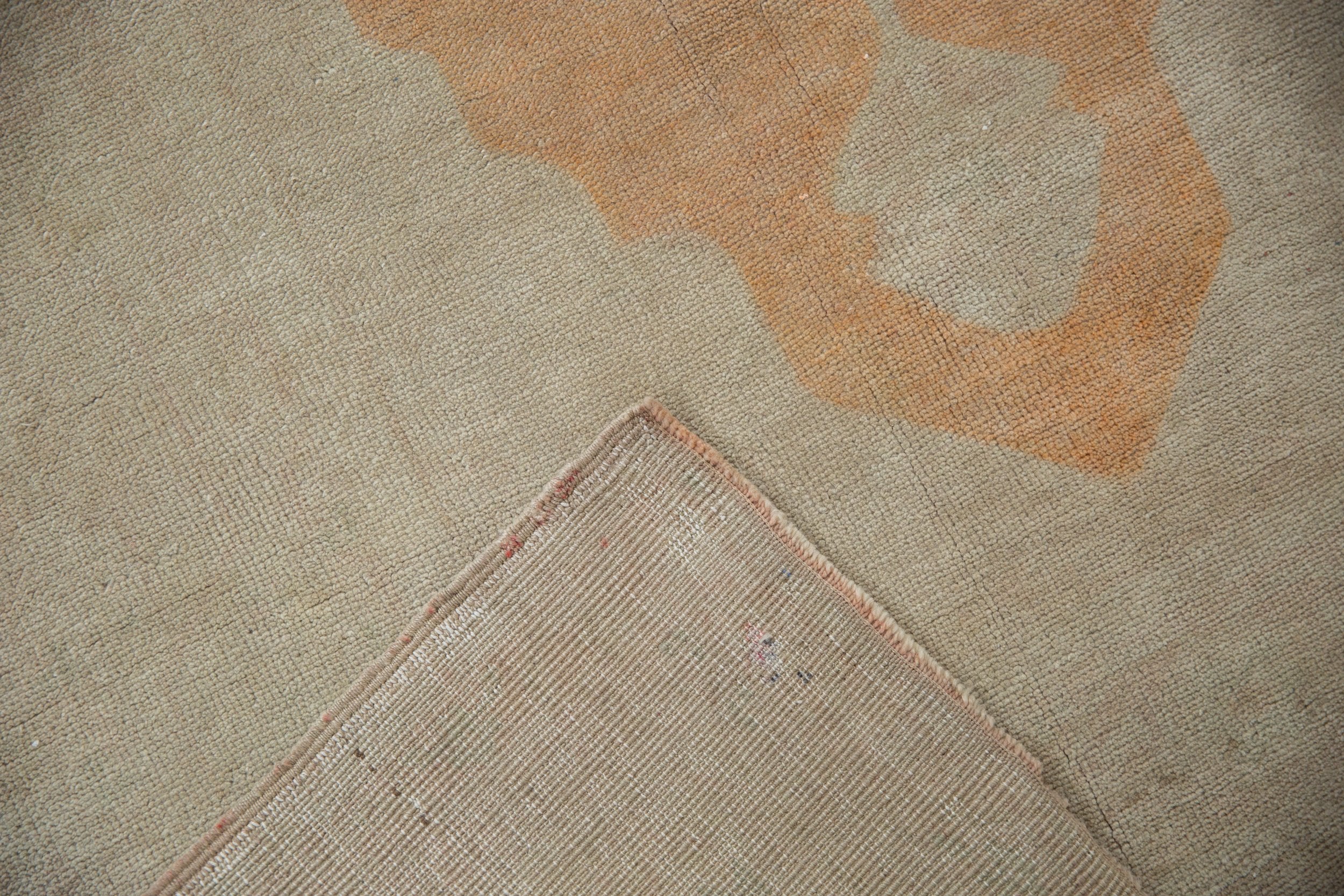 4x8.5 Vintage Distressed Oushak Rug Runner