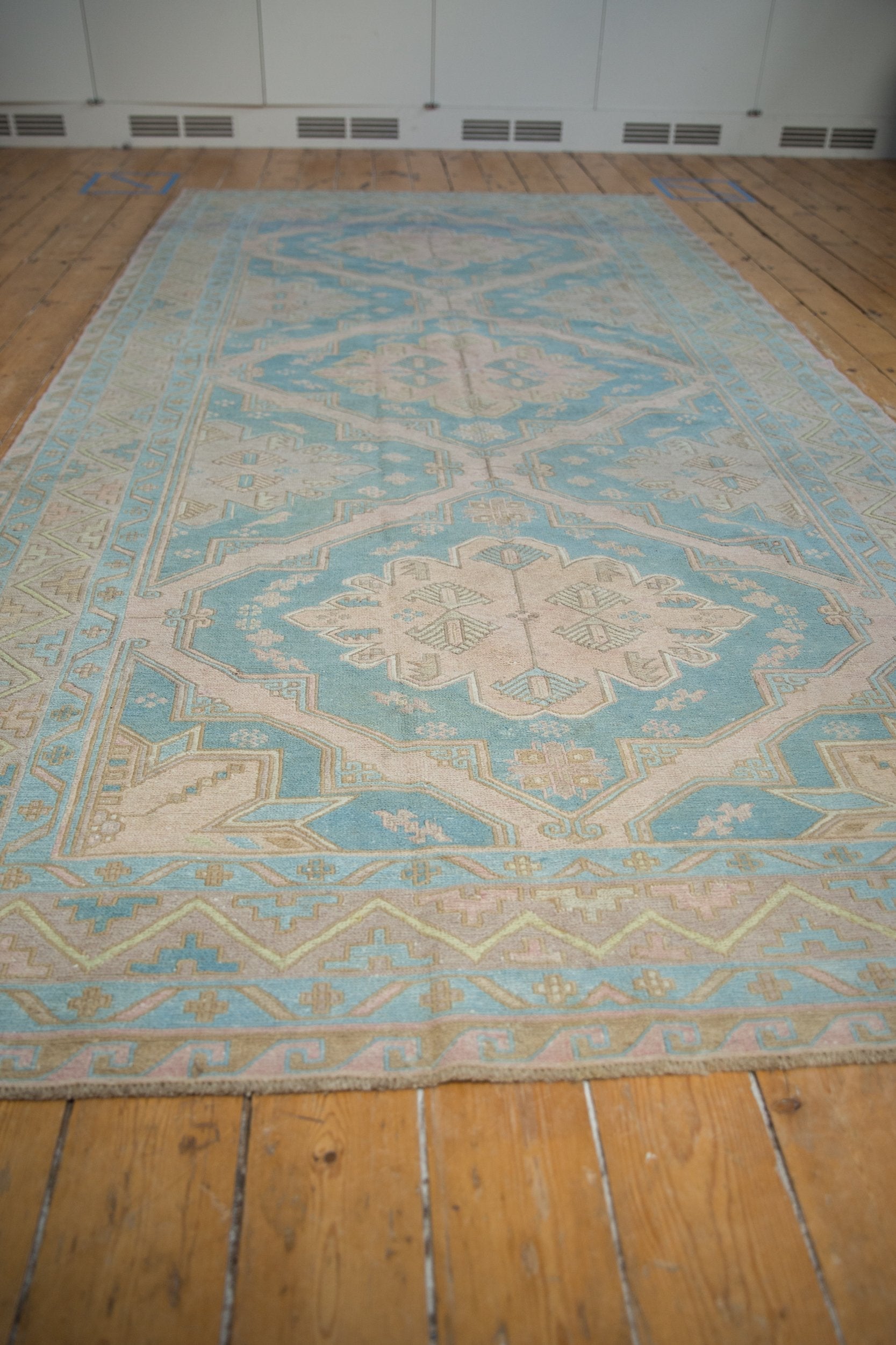 5.5x11.5 Vintage Distressed Soumac Rug Runner