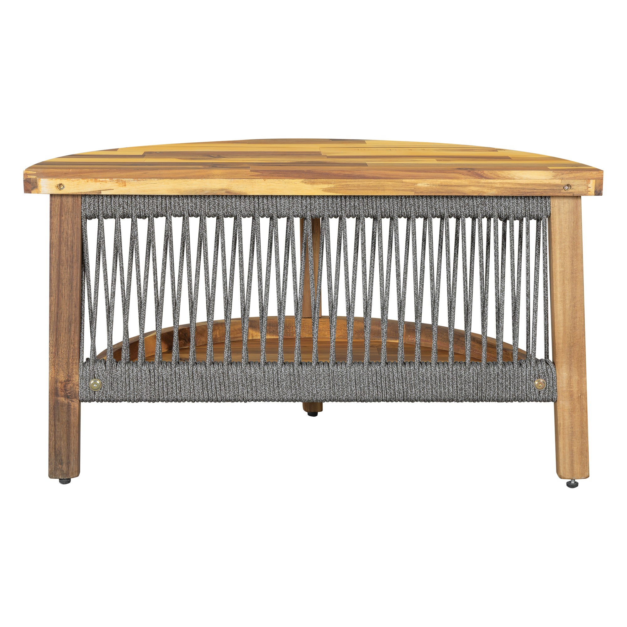 U_STYLE 6 - Person Outdoor Seating Group with Cushions and A Coffee Table(old sku:WY000379AAA)