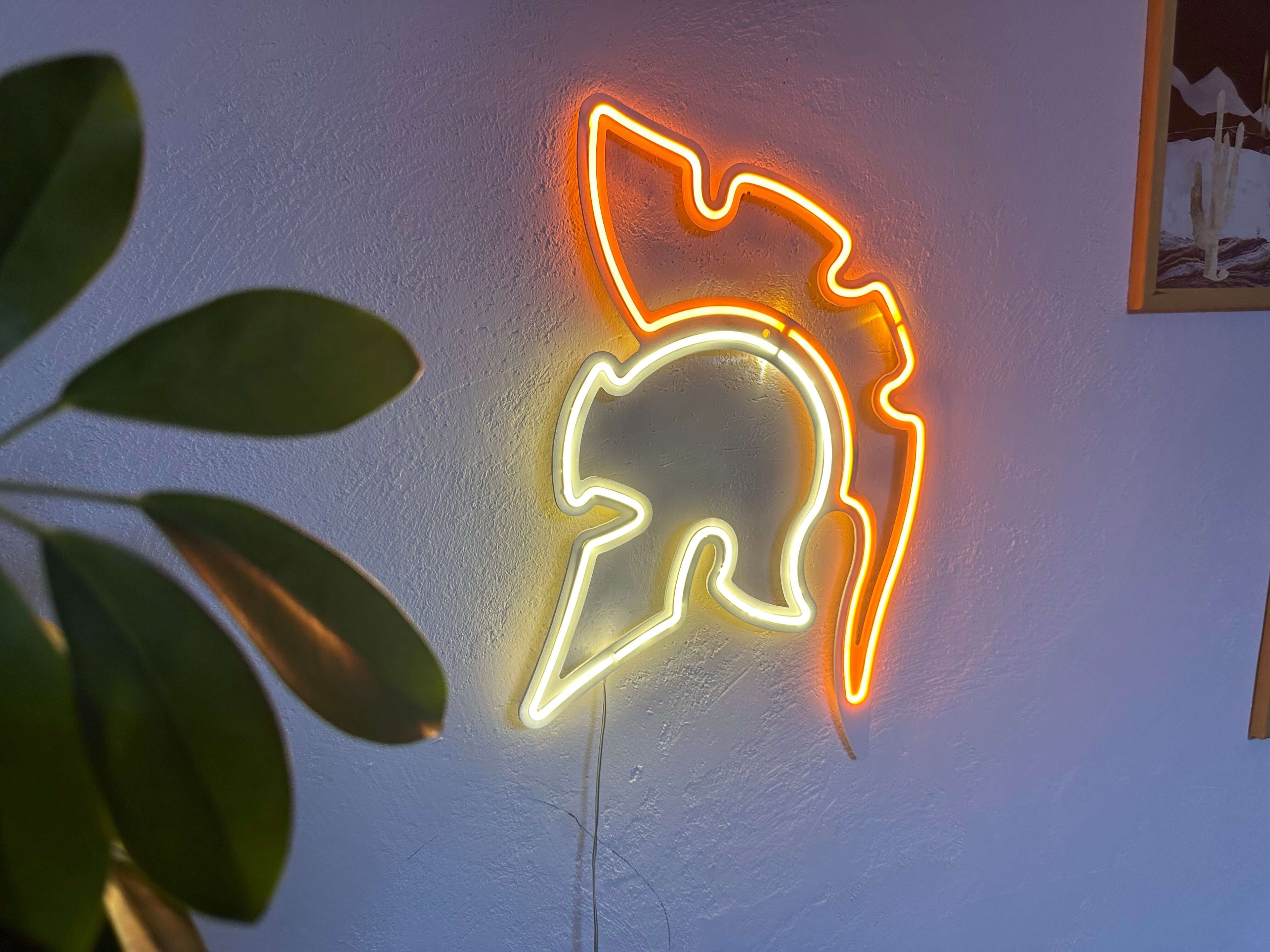 Knight Metal Neon Sign