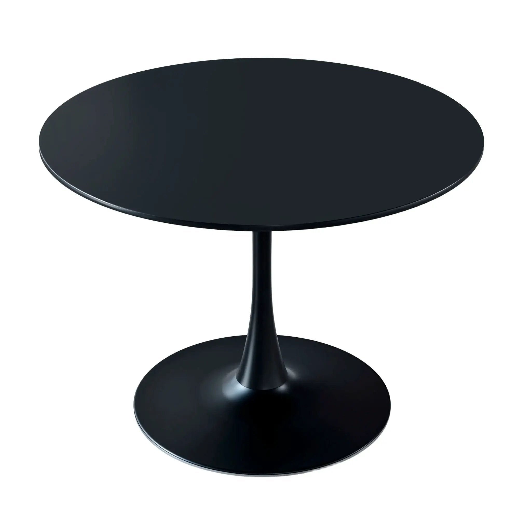 Mid-Century Tulip Dining Table With Round Top