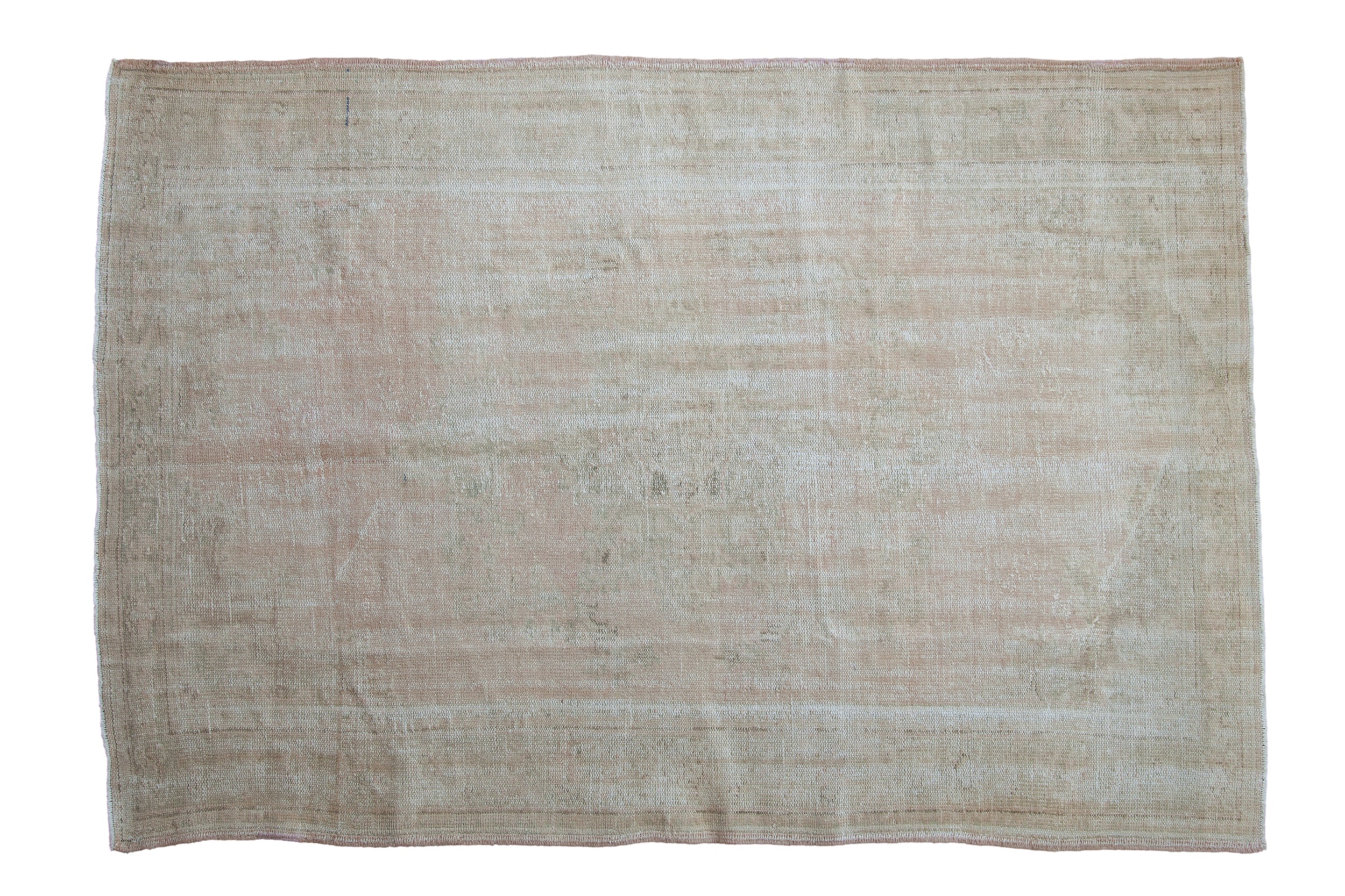 6x9 Vintage Distressed Oushak Carpet