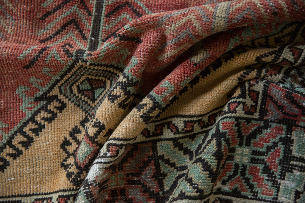 5x12.5 Vintage Distressed Oushak Rug Runner
