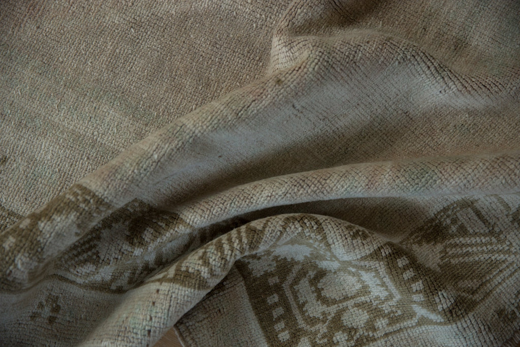 5x9 Vintage Distressed Oushak Carpet