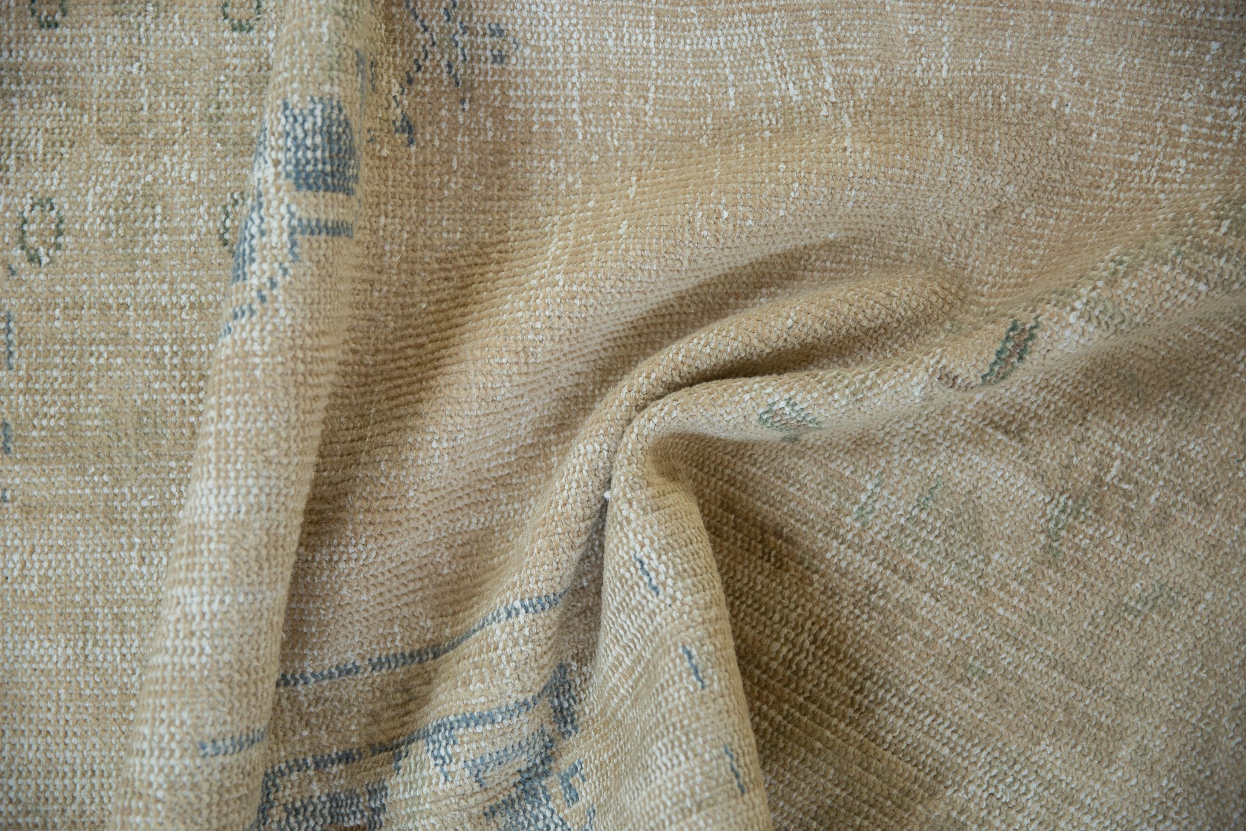 4x7 Vintage Distressed Oushak Rug