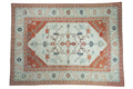 7.5x10 Vintage Distressed Oushak Carpet