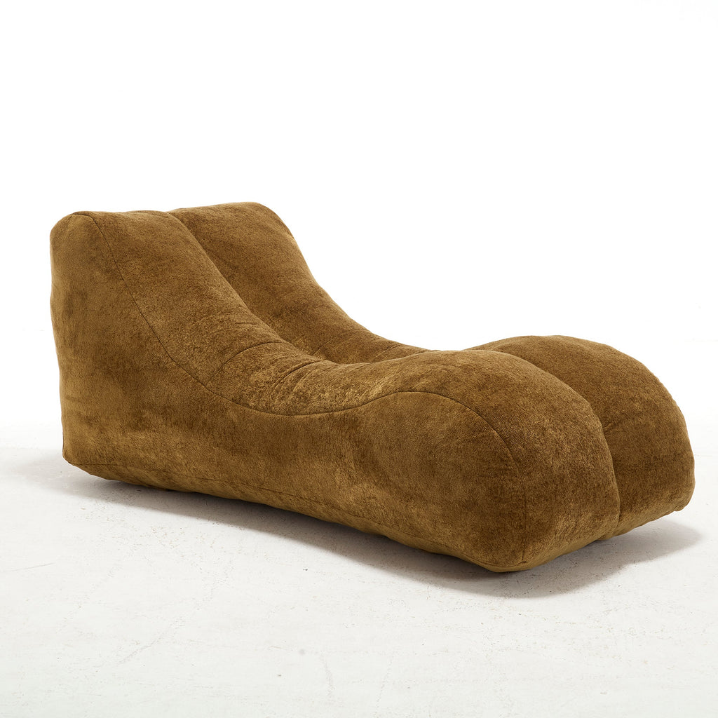 Creative Bean Bag Sofa Chair for Adults with High-Quality Sponge Filling and Polyester Fiber,59x30x23.6 inches