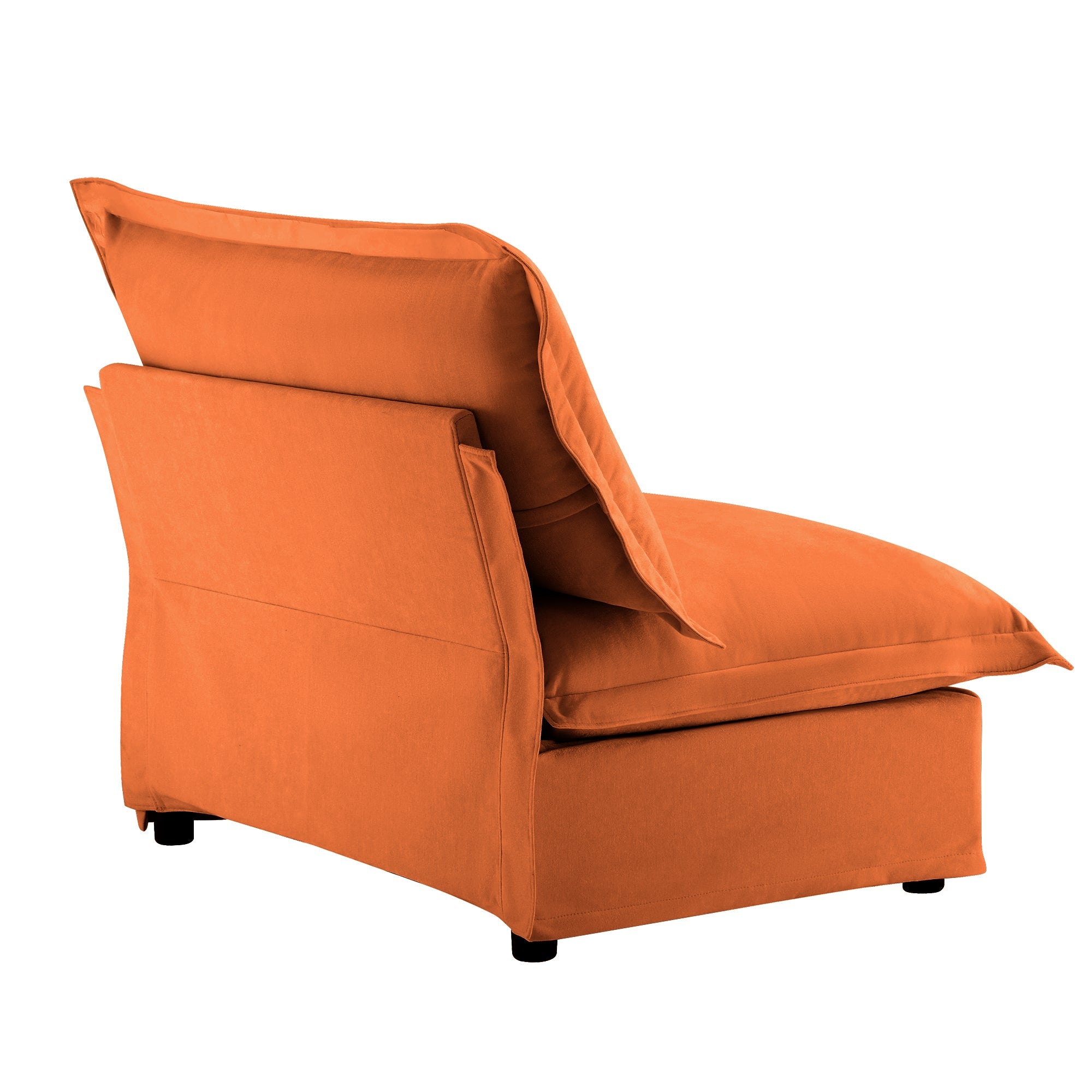 Koala Armless Sofa - Orange