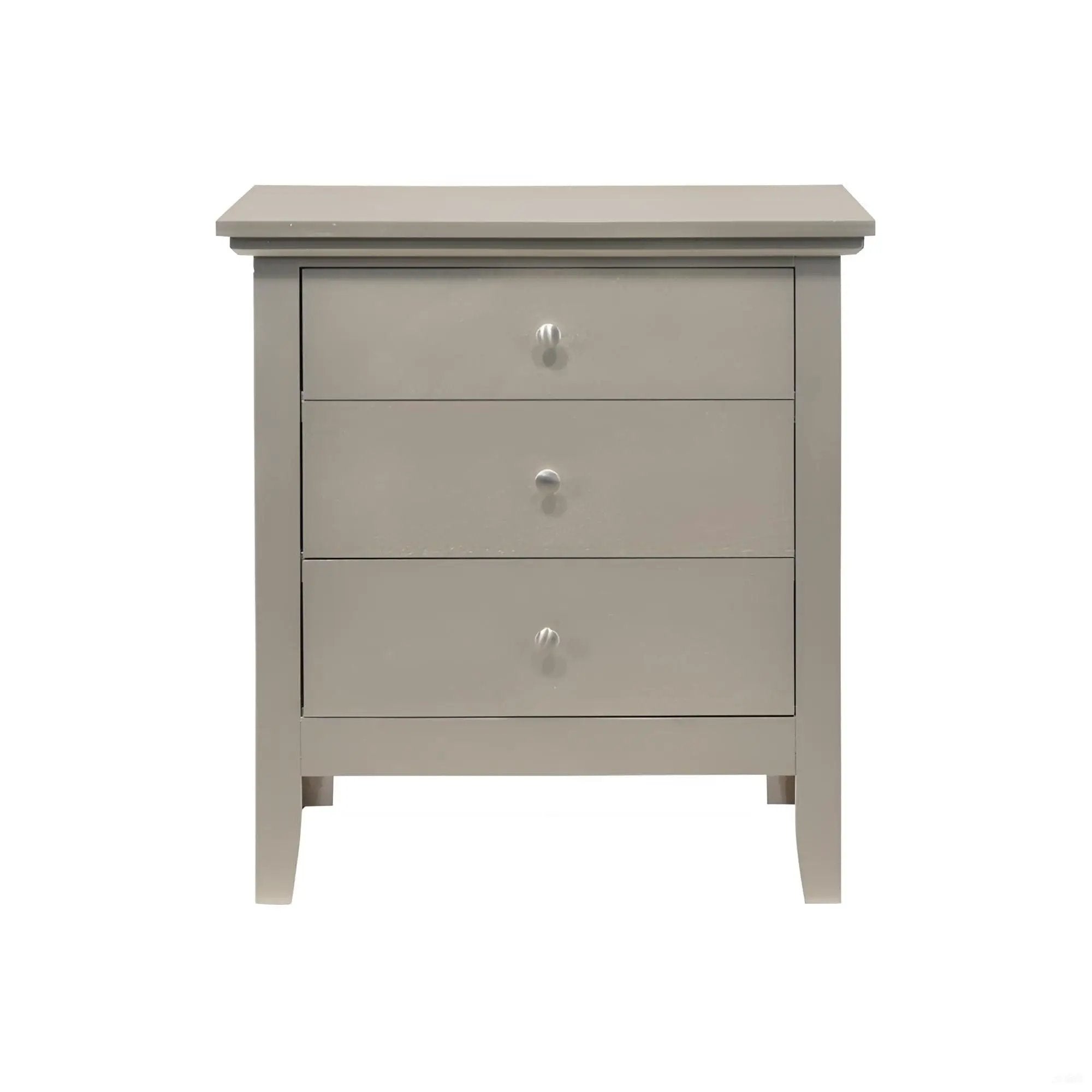 3 Drawer Nightstand & Dove Tailed Drawers