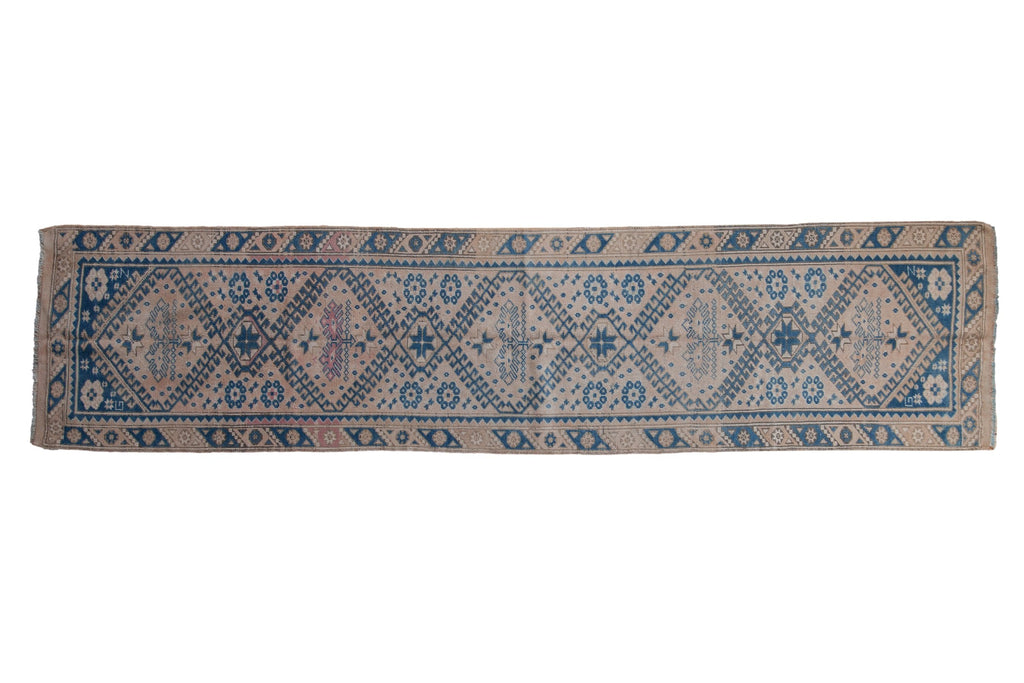 2.5x10.5 Vintage Distressed Melas Rug Runner