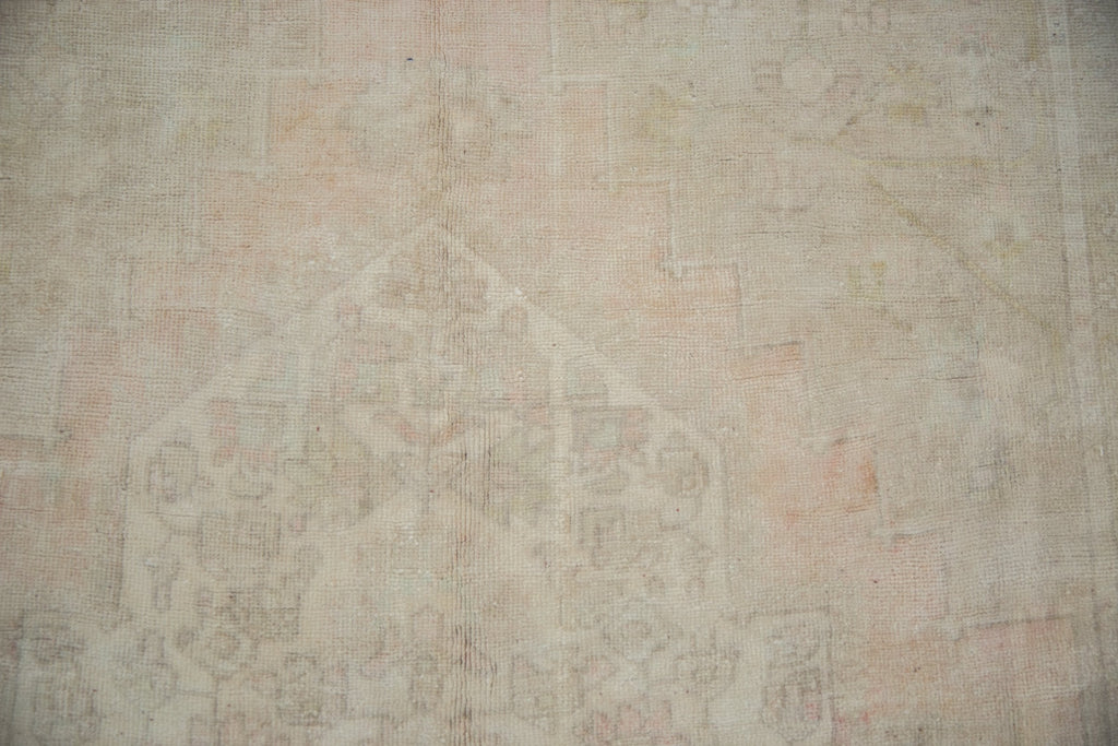 6x9.5 Vintage Distressed Oushak Carpet